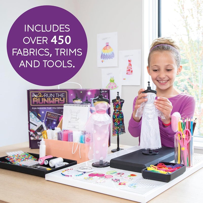 Mindware Run The Runway Fashion Design Kit for 8 Year Olds and Up - Image 2